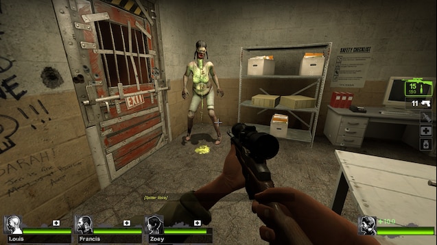 求生之路2如何打开手电筒4