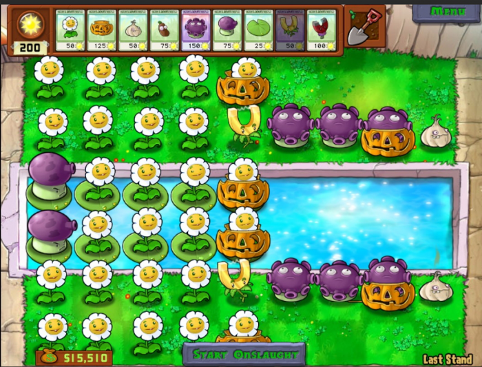 植物大战僵尸无尽梯子怎么搭3