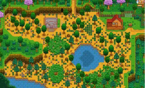 星露谷物语如何得到硬木4