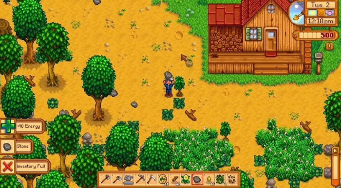 星露谷物语海莉住哪里1