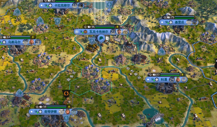 文明6什么地图适合种田1