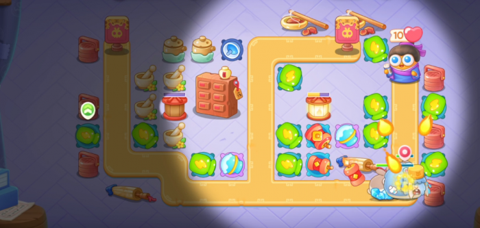 保卫萝卜4怎么通关白萝卜传奇182