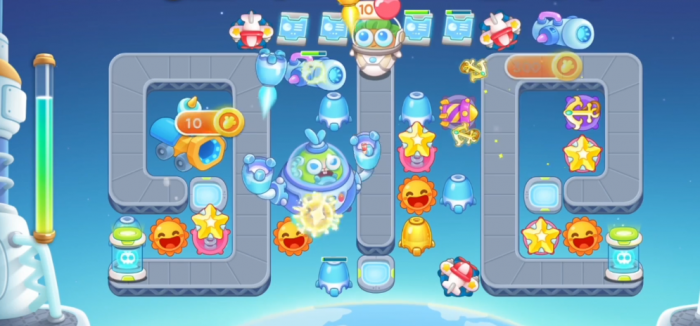 保卫萝卜4太空穿越60怎么过2