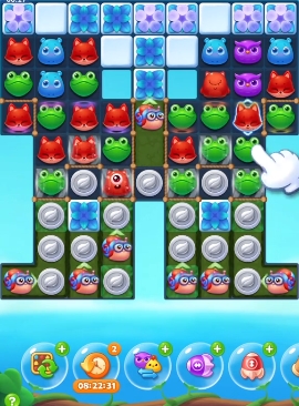 开心消消乐+110关怎么过关2