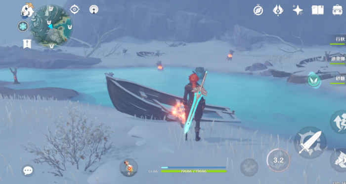 原神雪山海边三个箱子怎么拿1