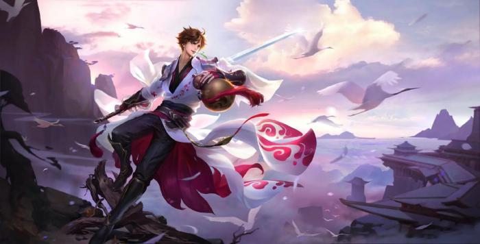 王者荣耀李白怎么连招1