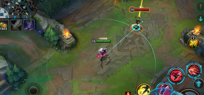 英雄联盟手游卡特怎么打2