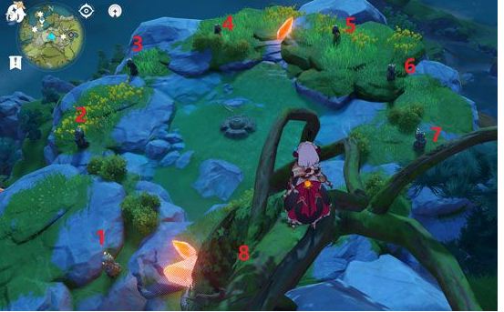 原神轻策庄上面的遗迹怎么进1