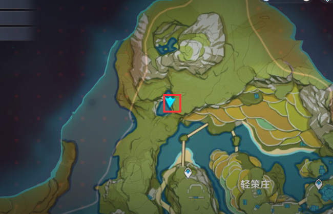 原神轻策庄上面的遗迹怎么进2