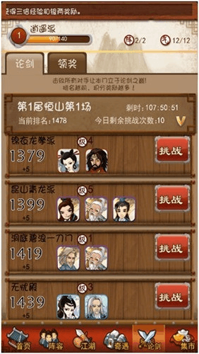 大掌门周伯通天赋技能是什么4