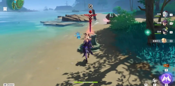 原神踏鞴砂结界如何解开1