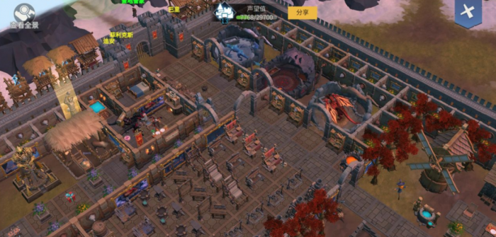 冰原守卫者怎么布置家园1