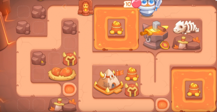 保卫萝卜4饿龙传说40怎么过1