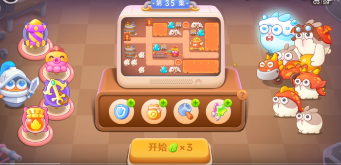 保卫萝卜4饿龙传说35怎么过1