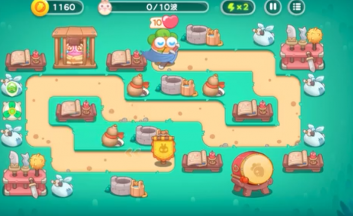 保卫萝卜4卧兔藏龙20怎么过1