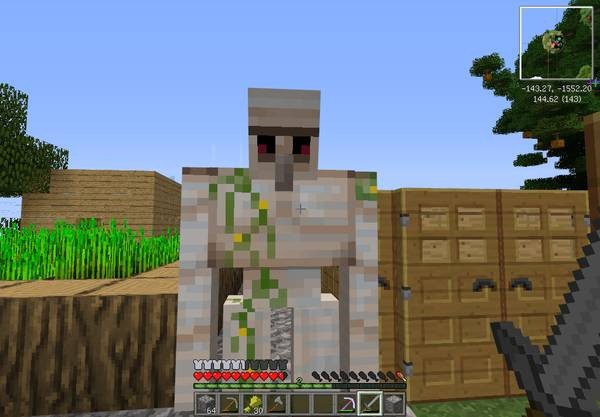 我的世界铁傀儡怎么做1