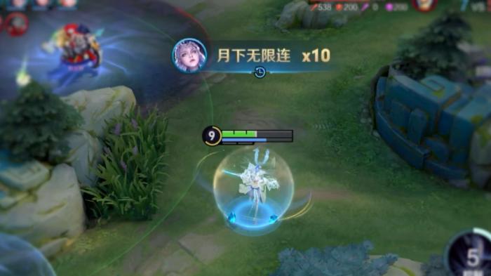 王者荣耀露娜怎么月下无限连3