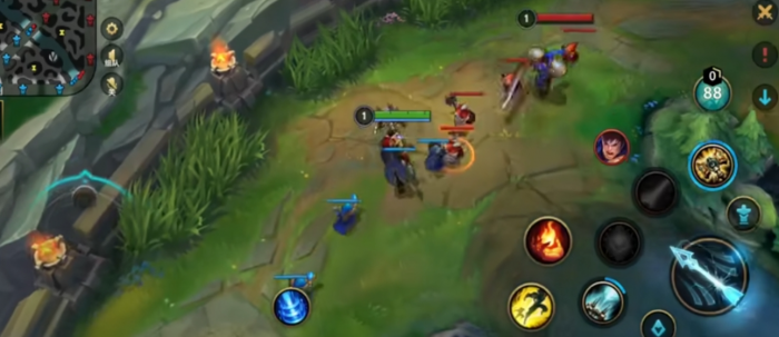 英雄联盟手游怎么补兵1