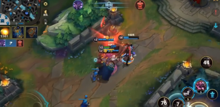 英雄联盟手游卡萨丁怎么打2