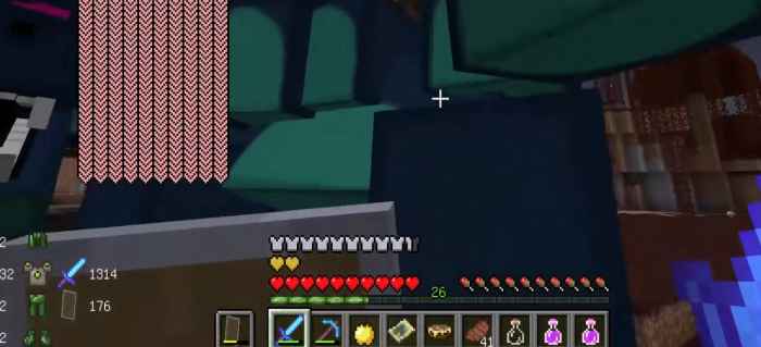 我的世界怎么打九头蛇1