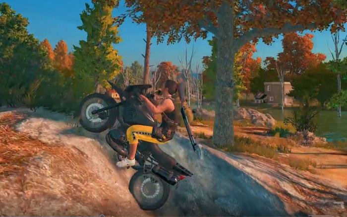 绝地求生摩托车怎么开1