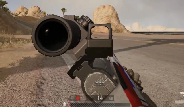 绝地求生测瞄怎么装1