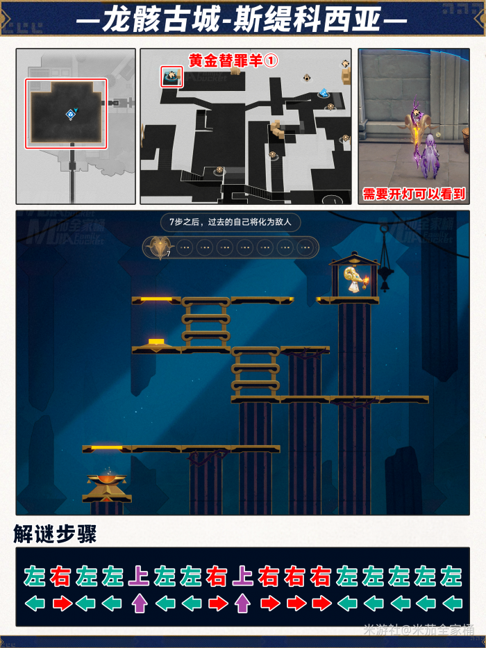 崩坏星穹铁道龙骸古城斯缇科西亚黄金替罪羊解密攻略1