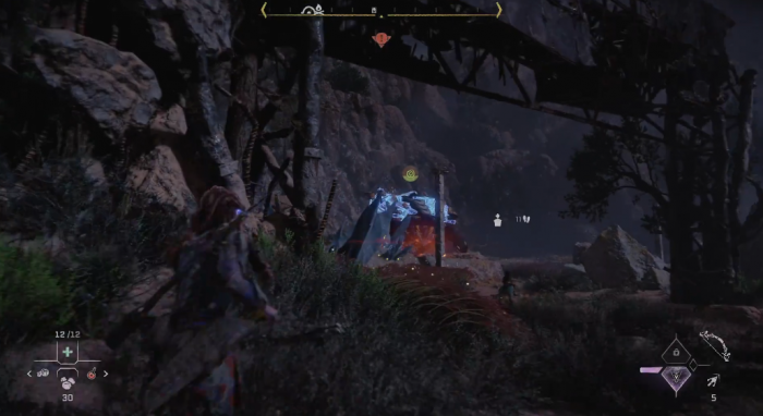 地平线西之绝境鳄龟兽怎么打3