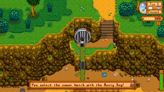 星露谷物语下水道里有什么2