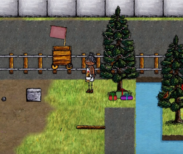 希望之村怎么做出圣诞树3