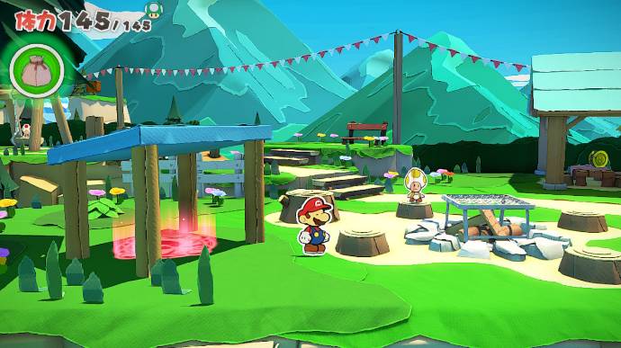 纸片马里奥烧柴火_纸片马里奥功略