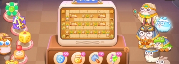 保卫萝卜4法老归来第54关怎么过2