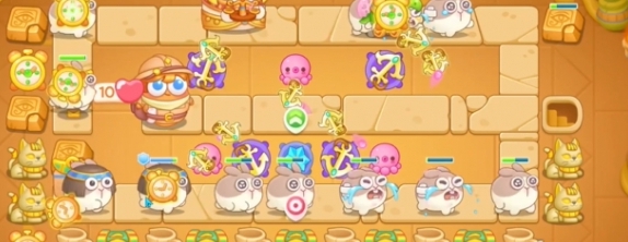 保卫萝卜4法老归来第54关怎么过4