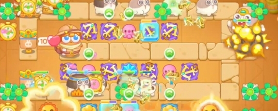 保卫萝卜4法老归来第54关怎么过8