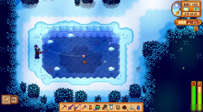 星露谷物语蛇鱼在哪里钓2