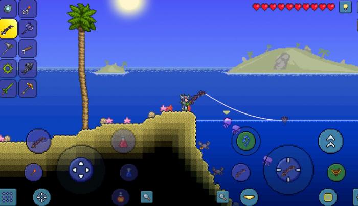 泰拉瑞亚海底下有什么3