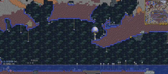 泰拉瑞亚邪恶蘑菇在哪1