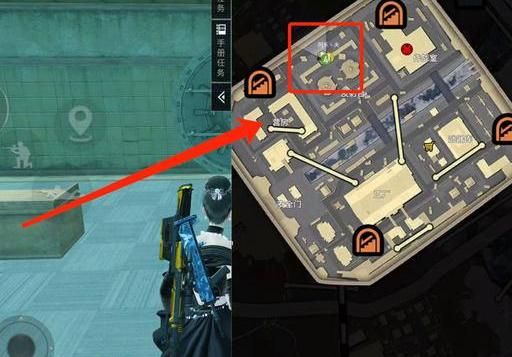 和平精英快速标记在哪1