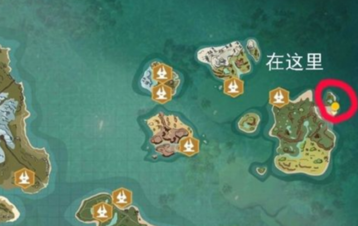 创造与魔法冷月港在哪里1