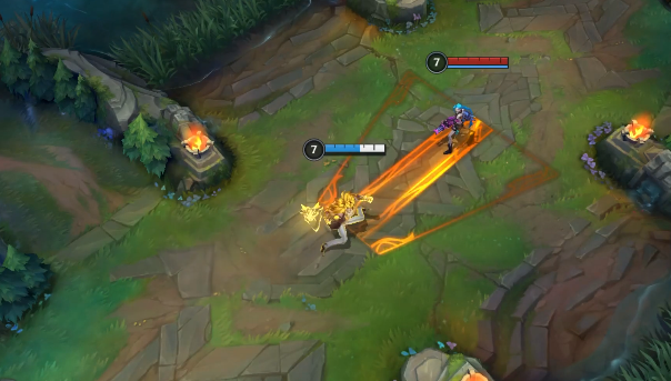 英雄联盟手游腕豪如何打蛮王1