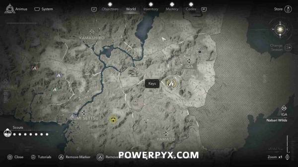 刺客信条影钥匙位置大全27