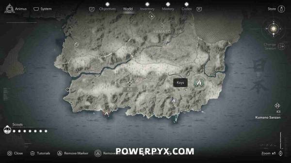 刺客信条影钥匙位置大全63