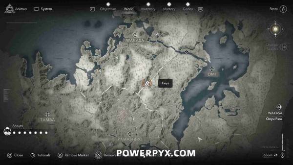 刺客信条影钥匙位置大全73