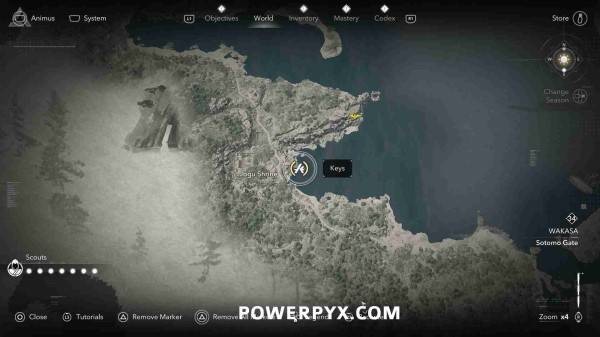 刺客信条影钥匙位置大全86