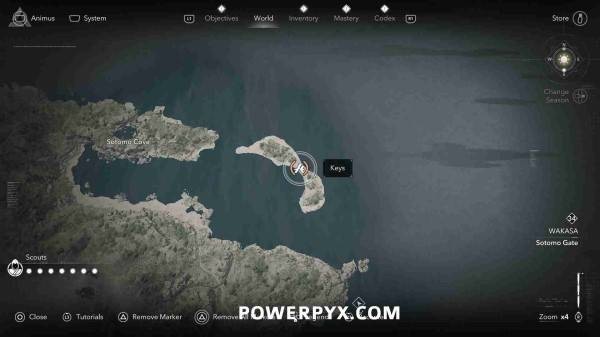 刺客信条影钥匙位置大全88