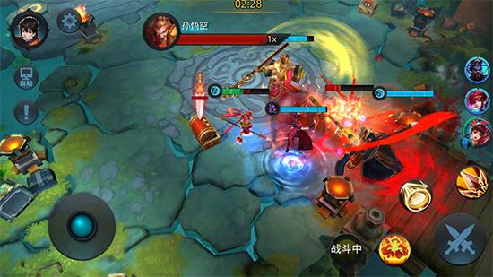 乱斗西游2怎么从后边偷袭2