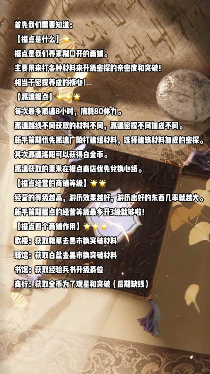 如鸢据点建设全攻略3