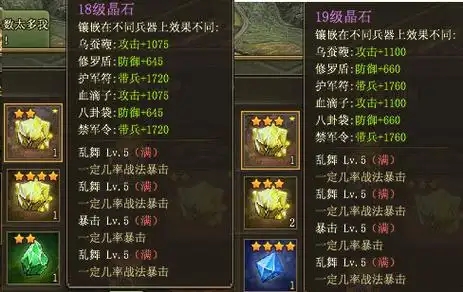 攻城掠地晶石怎么到21级1