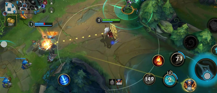 英雄联盟手游中如何正确地使用盖伦进行团战2