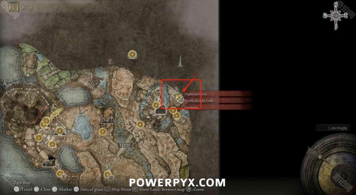 《艾尔登法环黄金树幽影》斯卡杜阿尔特斯幽影树碎片位置介绍2